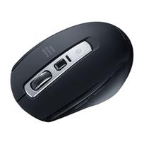 Sanwa Supply Silent Bluetooth 5.0 Blue LED Mouse (Black) MA-BTBL162BK