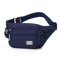 Large Capacity Outdoor Waist Bag Multi-layer Sling Bag New Nylon Waterproof  Fanny Pack