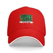 Funny Dirty Jobs Quote Dirty Jobs With Mike Rowe Baseball Cap Icon golf hat genuine Golf Wear Unisex Womens