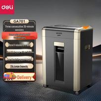 Deli GA701 Commercial Paper Shredder CN plug (adapter included)