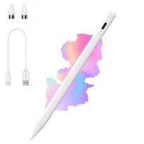 Universalus Stylus talpinis jutiklinis rašiklis, skirtas Galaxy Tab S3 S2 S4 S5E S6 Lite A A2 A6 A7 A8 SE 9.6 8.0 planšetinio telefono pieštukas balta