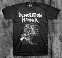 Demolition Hammer 'Brutal Skull Attack' T shirt XXXL