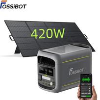 Station électrique portable FOSSiBOT F1800 1024Wh LiFePO4 + panneau solaire 420W|Puissance 1800W, charge rapide 1200W|mode ECO/BMS