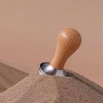 CLITON 51mm Wooden Handle Coffee Tamper