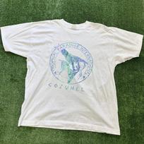 Vintage T Shirt Mens Large White Single Stitch Graphic Print 90s Tourist XXL