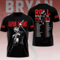 Bryan Adams Roll with the Punches 3D T-Shirt For Men Women S-5XL XXL