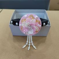 Pearl Korean Headband Tassels Stage Dance Hair Hoop Fashion Hanbok Hairband  Wedding