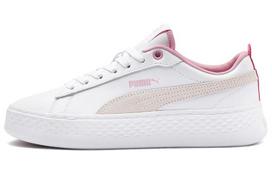 Puma Wmns Smash Platform Low 'White Pale Pink' 37