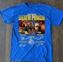 Five Finger Death Punch Tour Gift For Fan T-shirt size S-5XL XXL