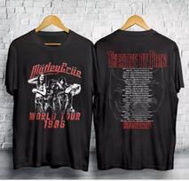 Vintage 1986 Motley Crue Theatre of Pain UK Tour '86 T-shirt size S-5XL XXXXL