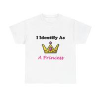 Princess (White) - Unisex Heavy Cotton Tee 130