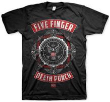 FIVE FINGER DEATH PUNCH cd lgo ROUGHED UP Official SHIRT MED american capitalist 4XL