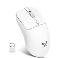 Wireless Mouse, 2.4GHz USB Wireless, Silent, Medium Size, Ambidextrous Design, Optical, Lightweight, Portable, 3-Stage DPI Switching, Ergonomic