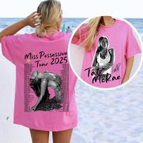 Tate Mcrae Miss Possessive Tour 2026 Vintage Graphic T-Shirt2 XXXL