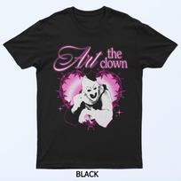 Terrifier Barbed Wire Heart Pink Logo Horror Movie T-Shirt XXXXL