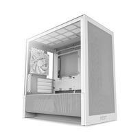 NZXT H3 Flow Micro-ATX Mid-Tower PC Case, White, CC-H31FW-01 CS9295