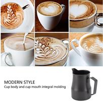 304 Stainless Steel Coffee Frothing Pitcher 350ml Capacity Milk Steaming Jug  Coffee Making