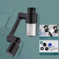 Universal Faucet Extender with Filter 2 Modes Tap Aerator Splash Basin Swivel Robotic Arm Faucets Extender Sprayer Head juoda