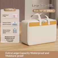 Dustproof Moisture Proof Non Woven Fabric Storage Bag Large Capacity Organizer for Quilt Blanket Clothes Underbed Storage