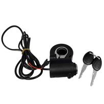 Electric Scooter Ignition Lock Anti-theft Key Switch Lock Cylinder Durable E-bike Replacement Lock Core Parts juoda