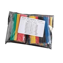 164PCS Multi-Color Heat Shrink Tube Set Flame Retardant Insulated Environmental Protection Shrinkable Tubing Bag