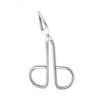 Elbow Eyebrow Plucker Stainless Steel Slanted Clip Tweezers Plier Eye Plucking Extension Beauty Makeup Tool