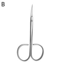 1Pc Extra Fine Curved Cuticle Scissors Multi Purpose Manicure Tools Nail Cuticle Cutter For Women
