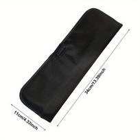 Hair Straightener Curler Storage Bag Heat Resistant Portable Folding Travel Pouch For Women Flat Curling Iron Styling Tool Case