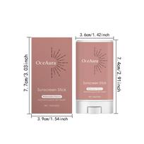 Sunscreen Stick Soothing Cool SPF 50+ Sunblock UV Isolation Anti Oxidant Brighten Sun Prevent Sunburn Moisturize Sunscreen Stick