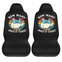 How Many Lick Does It Take Car Seat Covers Set for Womens 2pcs Auto Front Seat Protector Universal Car Interior Accessories Full juoda