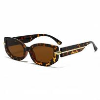 European and American women's cat eye box fashion retro sunglasses trend versatile summer sun shading and sun protection street