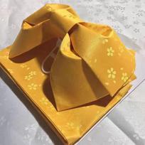 Japanese Style Sakura Girl  Kimono Dress Elegance Japanese Style Yukata Bathrobe  Cosplay Costume yellow bowknot