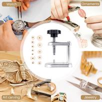 A95D-13-Piece Watch Case Press Dies Watch Crystal Front Back Case Cover Screw Press Presser Close Watchmakers Repair Kit sidabras