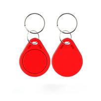 20pcs RFID IC Keyfobs Access Control Smart Chip Attendance Management Keychain  School Style 6