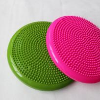 33CM PVC Yoga Balance Pad Inflatable Massage Seat Cushion & Small Ball