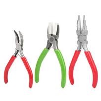 3pcs Flat Nose Bail Making Pliers Set 6-in-1 Function Nylon Pliers Sets  DIY Jewelry