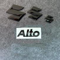 4pcs 5pcs Suzuki Alto plastic logo front logo rear car logo 3D logo steering wheel sticker modified letter decoration