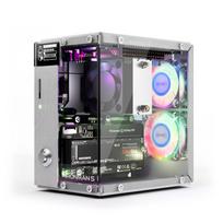 Pironman 5 NVMe M.2 SSD compatible Mini PC case for Raspberry Pi 5, PCIe 2.03.0 compatible, Hailo-8L compatible, AI agent OpenClaw, tower cooler +
