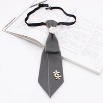 Korean Academy Style Pearl Bow Tie Ribbon (TS220)