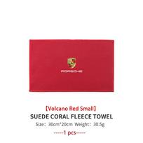 Microfiber Towel Car Wash Cloth Car Interior Cleaning Accessories For Porsche Boxster Cayenne Panamera Macan Cayman 911 918 996