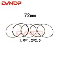 Engine Spare Parts Motorcycle Piston Ring Kit Water cooling 72mm pin 18mm For Loncin TD260 TT250 TD  250cc Only Ring