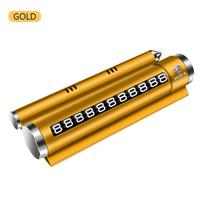 Metal Car Temporary Parking Card Rotate Phone Number Plate For Buick Envision Excelle GT Verano Regal LaCrosse Encore GL8 GL6 auksas