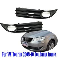 1PCS For Volkswagen VW Touran 2008 2009 2010 Front Bumper Fog Light Cover Foglight Fog Lamp Foglamp Frame Lid Right