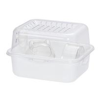 Fashion Large Space Hamster Cage Breathable Sturdy Small Animal Carrying Cage Ventilation Pet House tamsiai ruda spalva