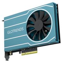 GLOTRENDS PA44 4-M.2 PCIe 4.0 Conversion Adapter (Supports 4 NVMe SSDs) PCIe Splitter Function  M.2 NVMe RAID Support