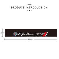 For Alfa Romeo Giulietta Mito 159 Giulia Stelvio 156 147 Tonale Car Windshield Sticker Waterproof decorative Decal Stickers