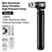 WEST BIKING Mini Bicycle Pump Cycling Hand Air Pump Ball Tire Portable Inflator Schrader Presta Valve MTB Road Bike Accessories juoda