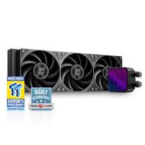 ID-COOLING DX360 MAX Liquid CPU Cooler, 360mm ARGB AIO Cooler, 38mm Thick Radiator, Three 120mm High-Efficiency Fans, Zero RPM Support, Compatible