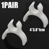 Universal Wiper Blade Support Antifreeze Winter Protection Stand Car Windshield Wiper Holder Snow Ice Separator Auto Accessories White - 1PAIR