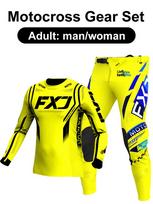 motocross gear set Enduro cross Jersey Pant Kits Racer Gear Set Off-road Mens Kits Women's mountain Downhill Motorcycle MX XXL-38